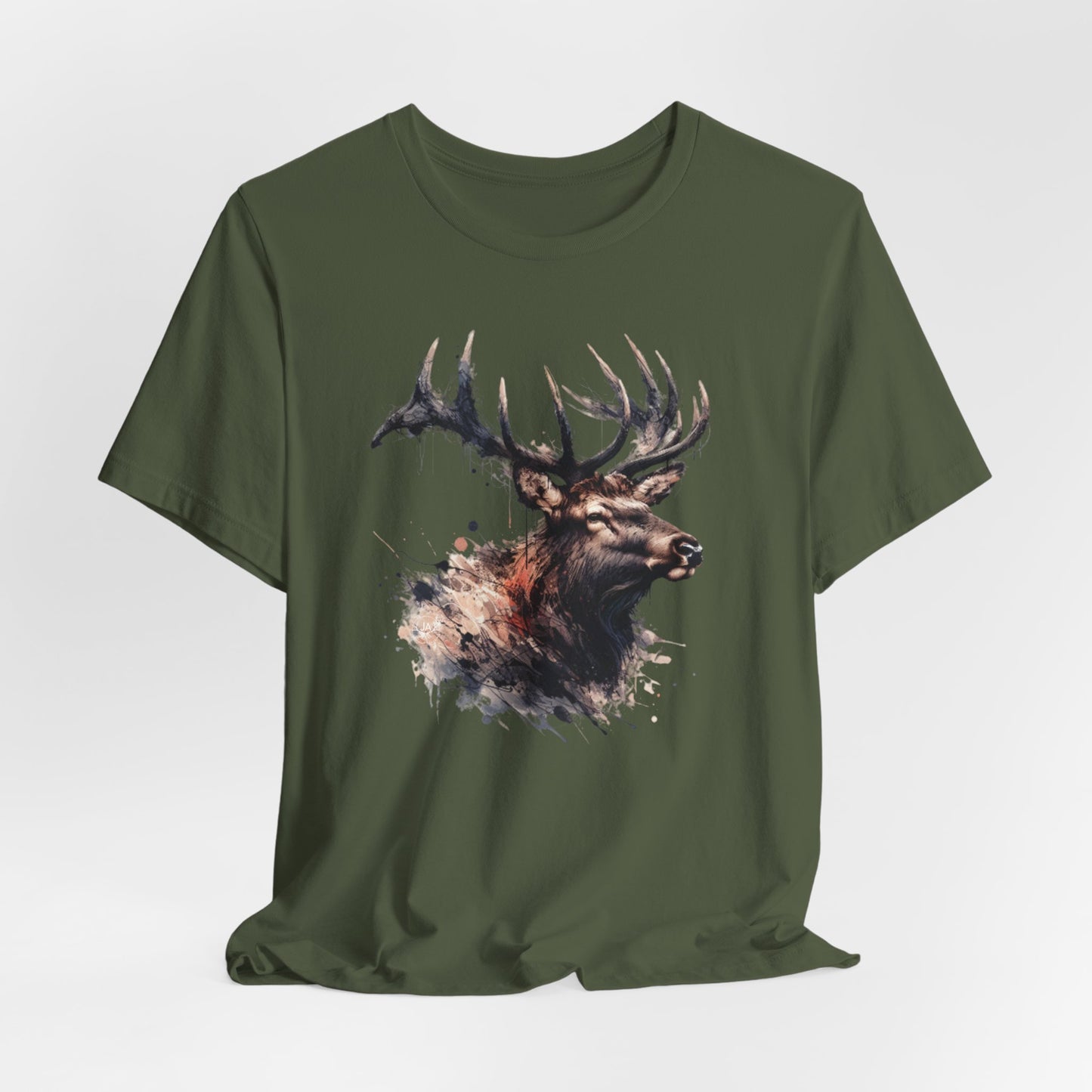 JA Bull Elk Art T-Shirt