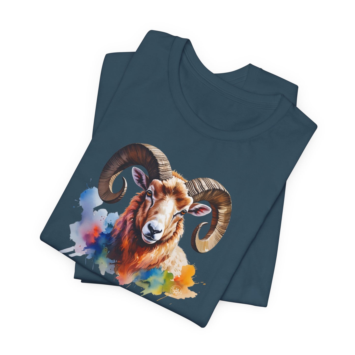 JA Watercolor Big Horn T-Shirt
