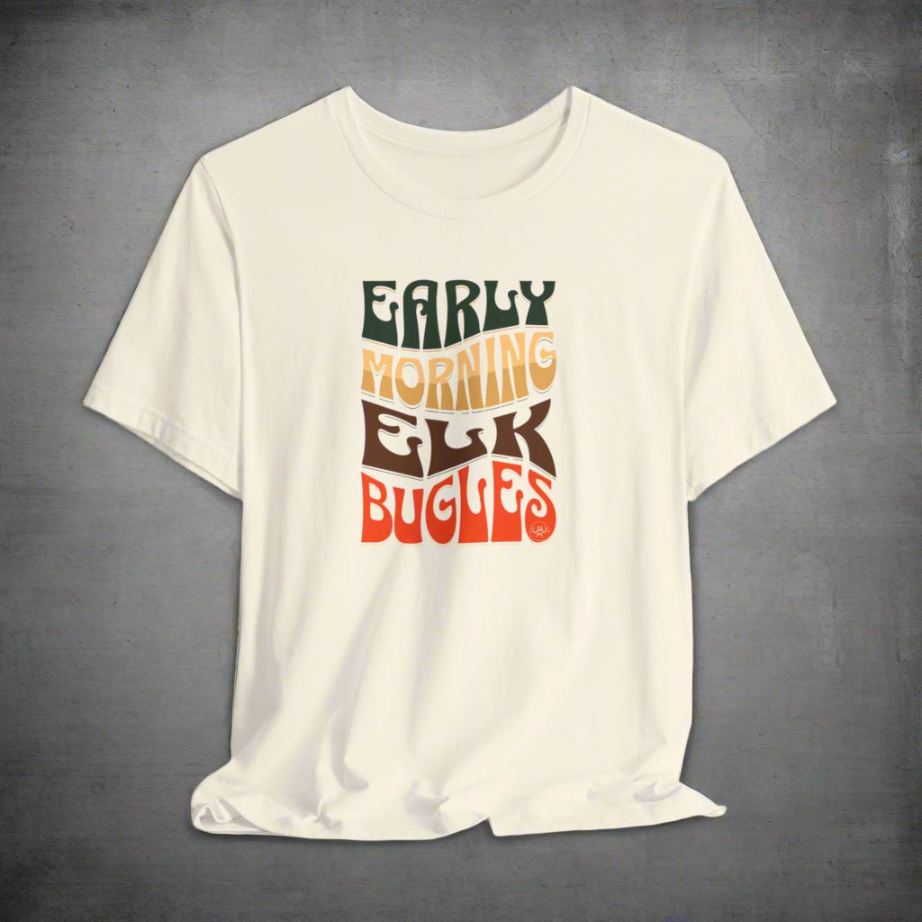 JA Early Morning Elk Bugles T-Shirt