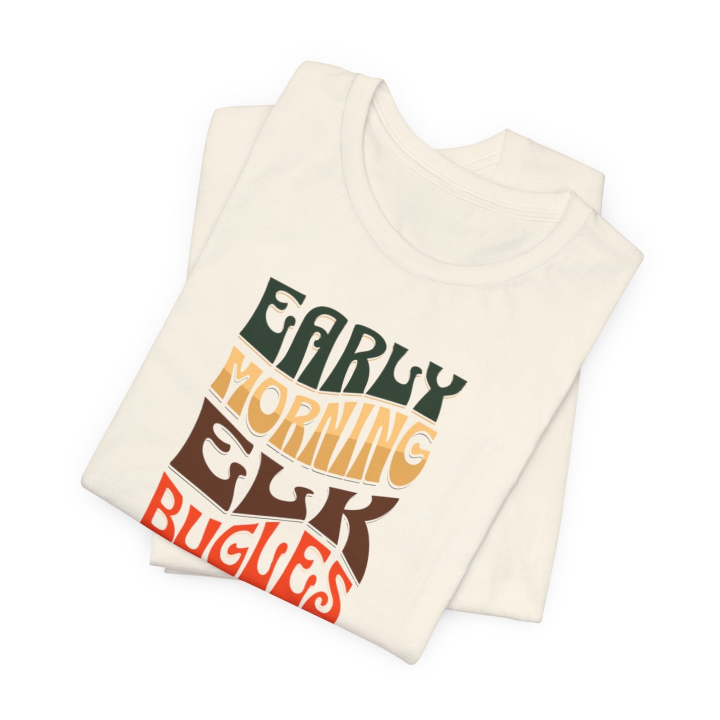 JA Early Morning Elk Bugles T-Shirt