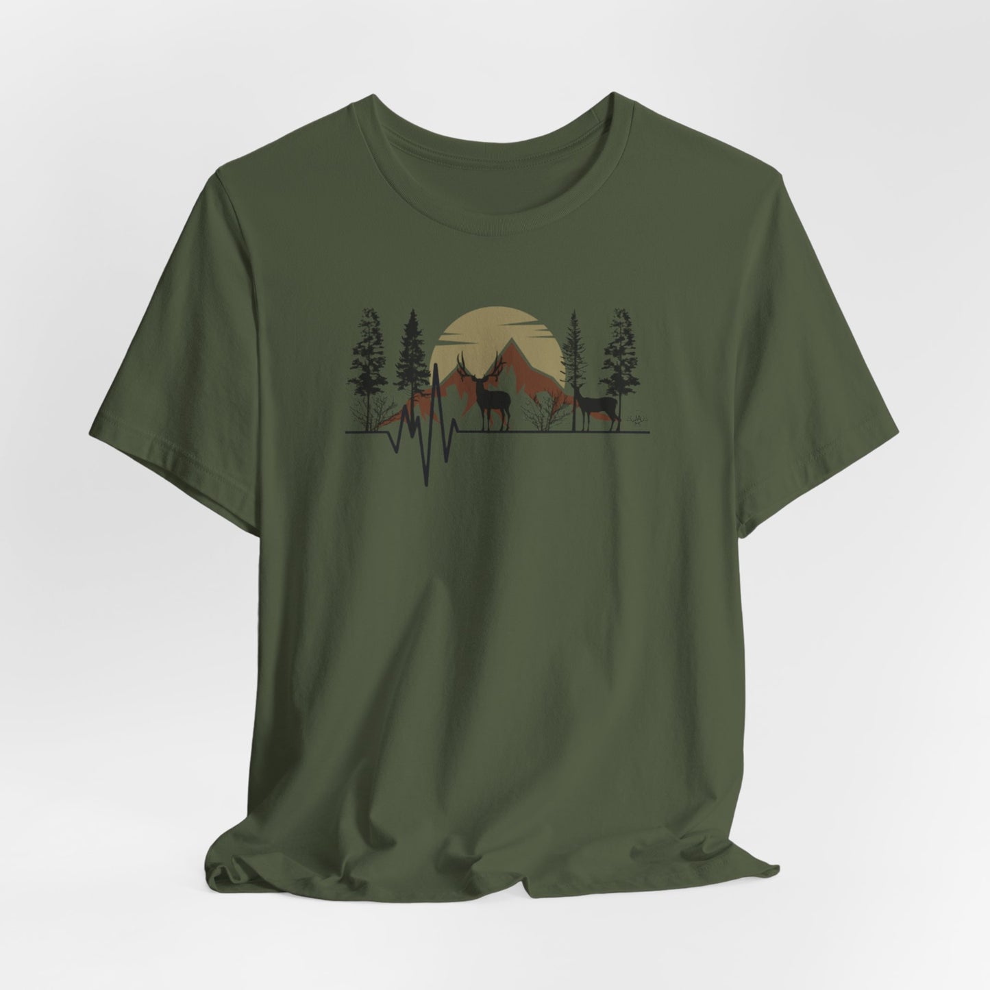 Muley Hunter Heartbeat T-Shirt