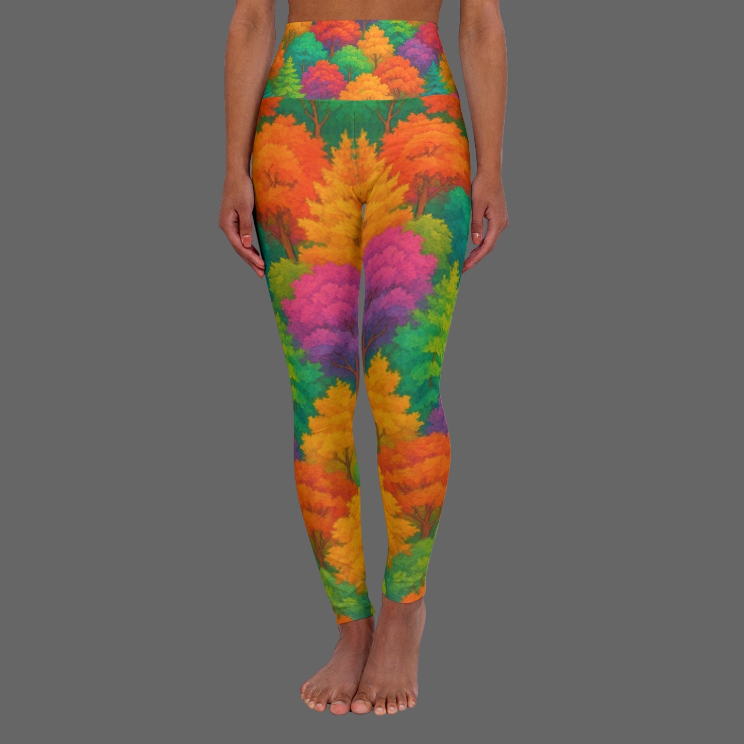 JA Forest High Waisted Yoga-Leggings