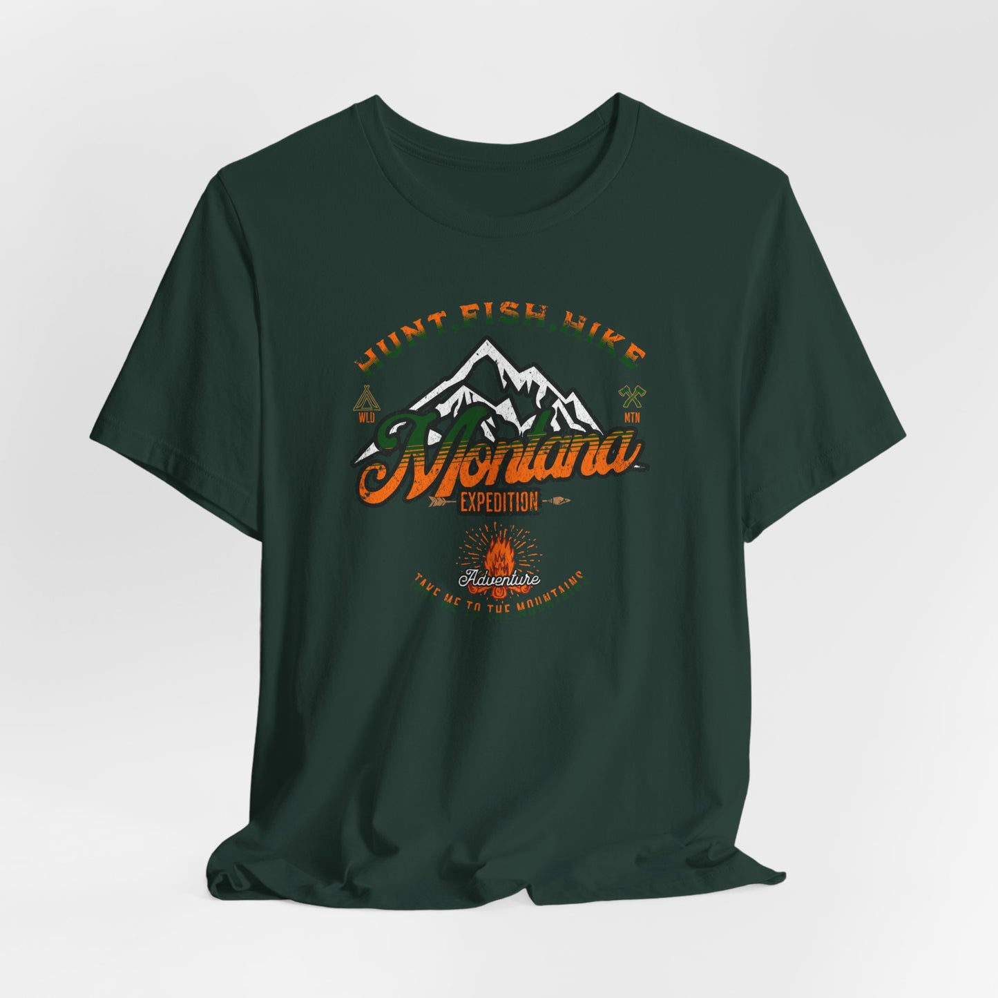JA Montana Hunt Fish Hike T-Shirt