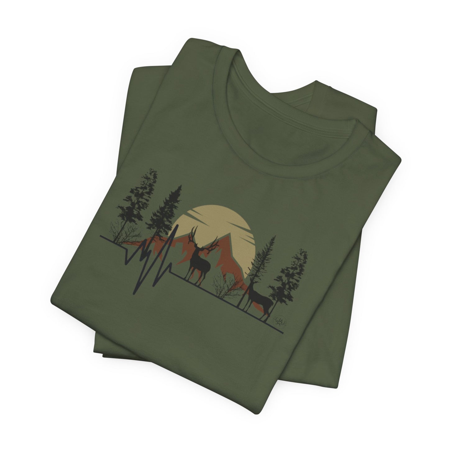 Muley Hunter Heartbeat T-Shirt