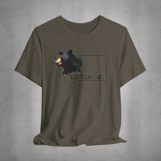 JA Black Bear Go Hunt MT T-Shirt