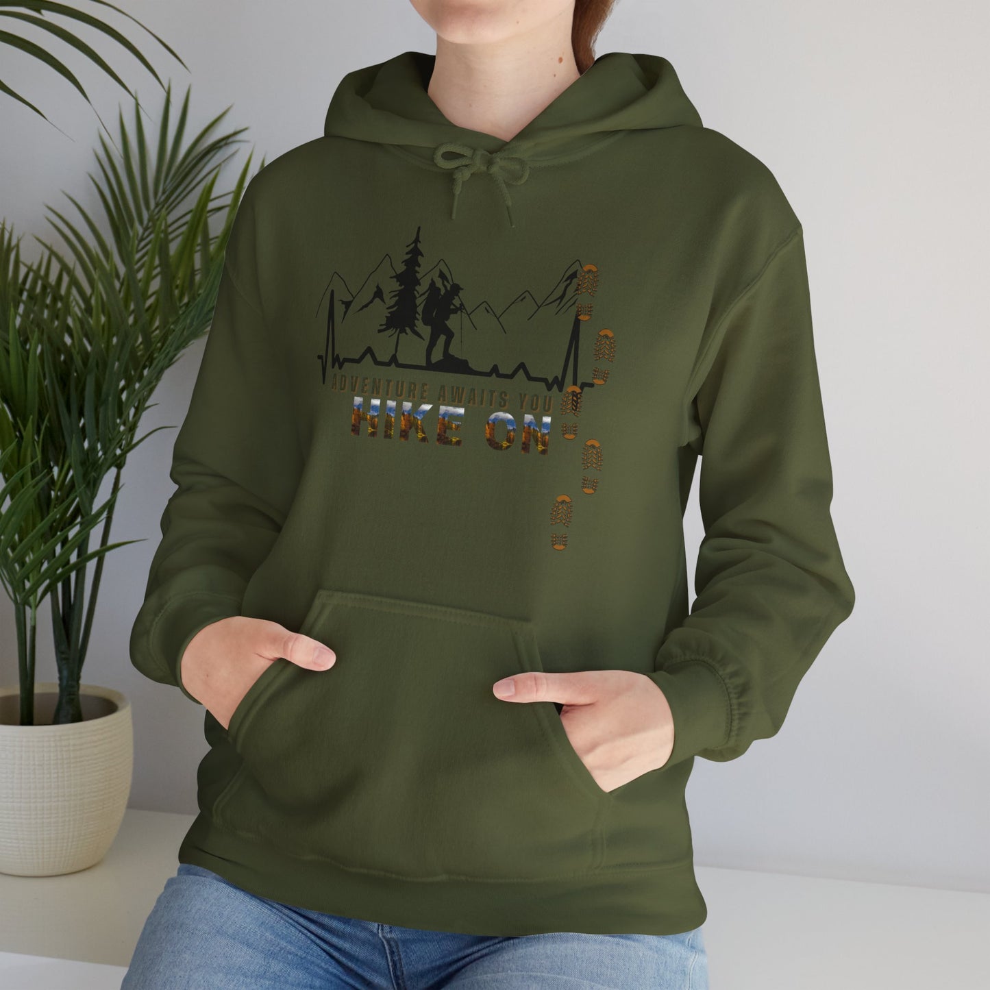 Hike On Adventure Awaits You Hoodie