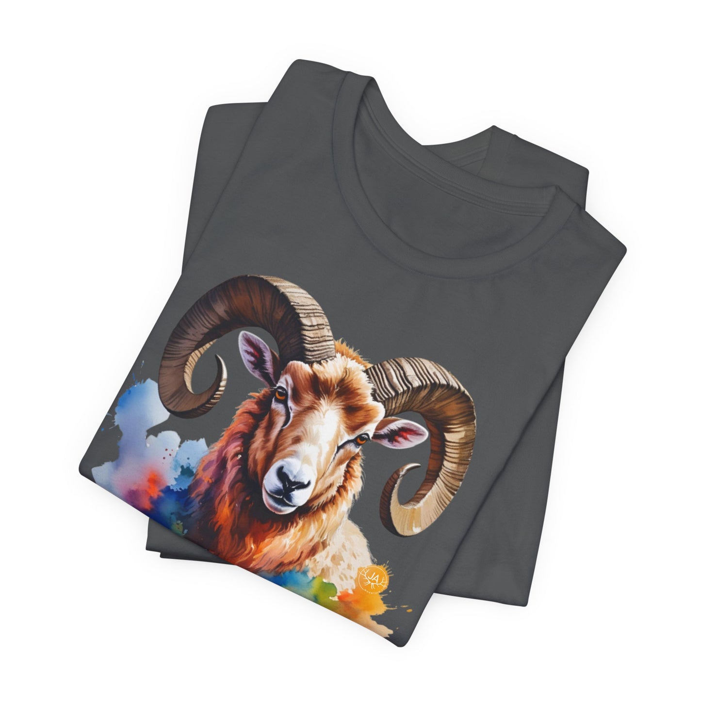 JA Watercolor Big Horn T-Shirt