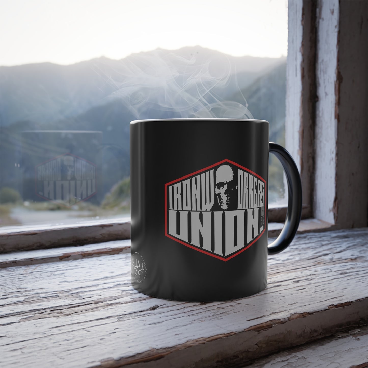 Color Morphing UNION IRONWORKERS Mug