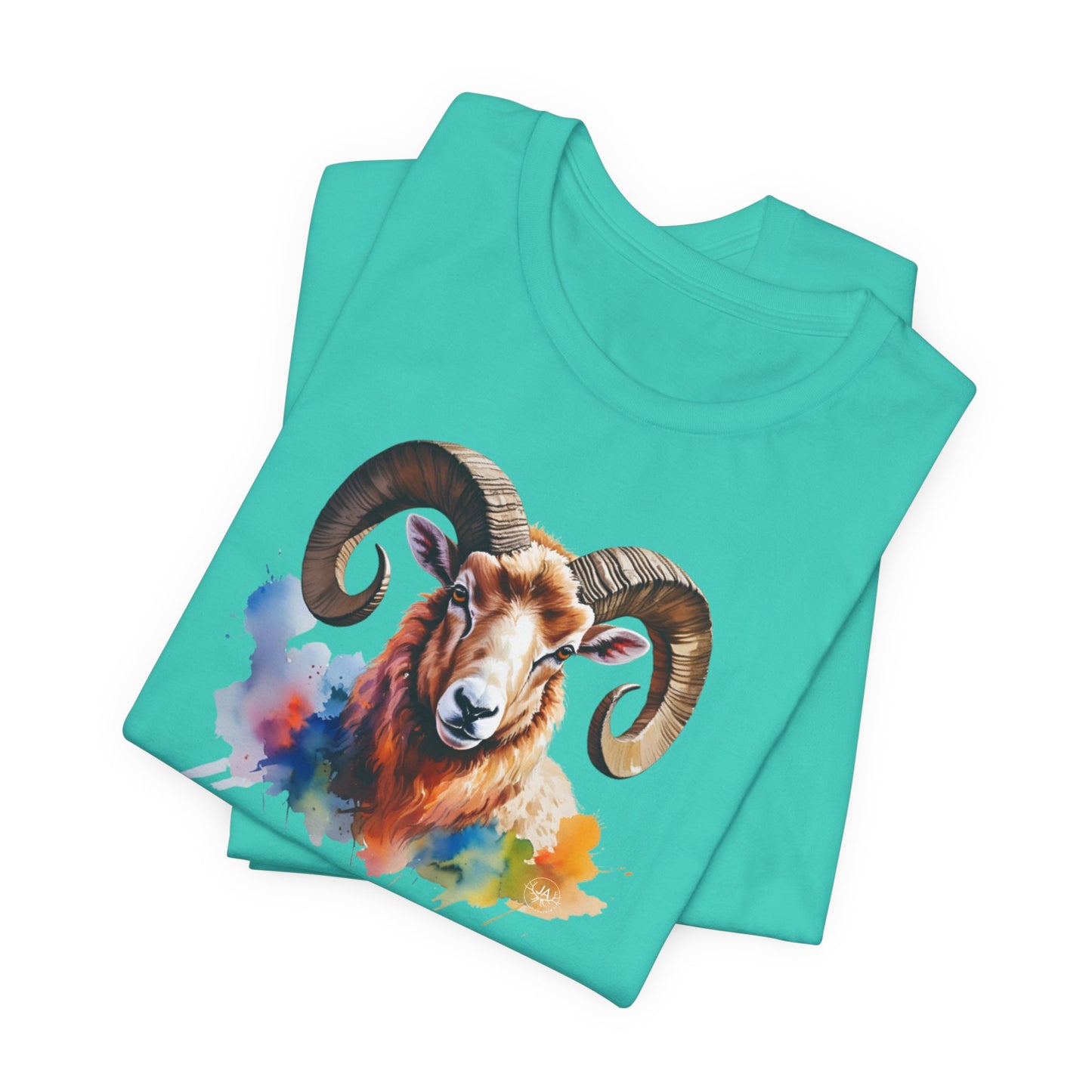 JA Watercolor Big Horn T-Shirt
