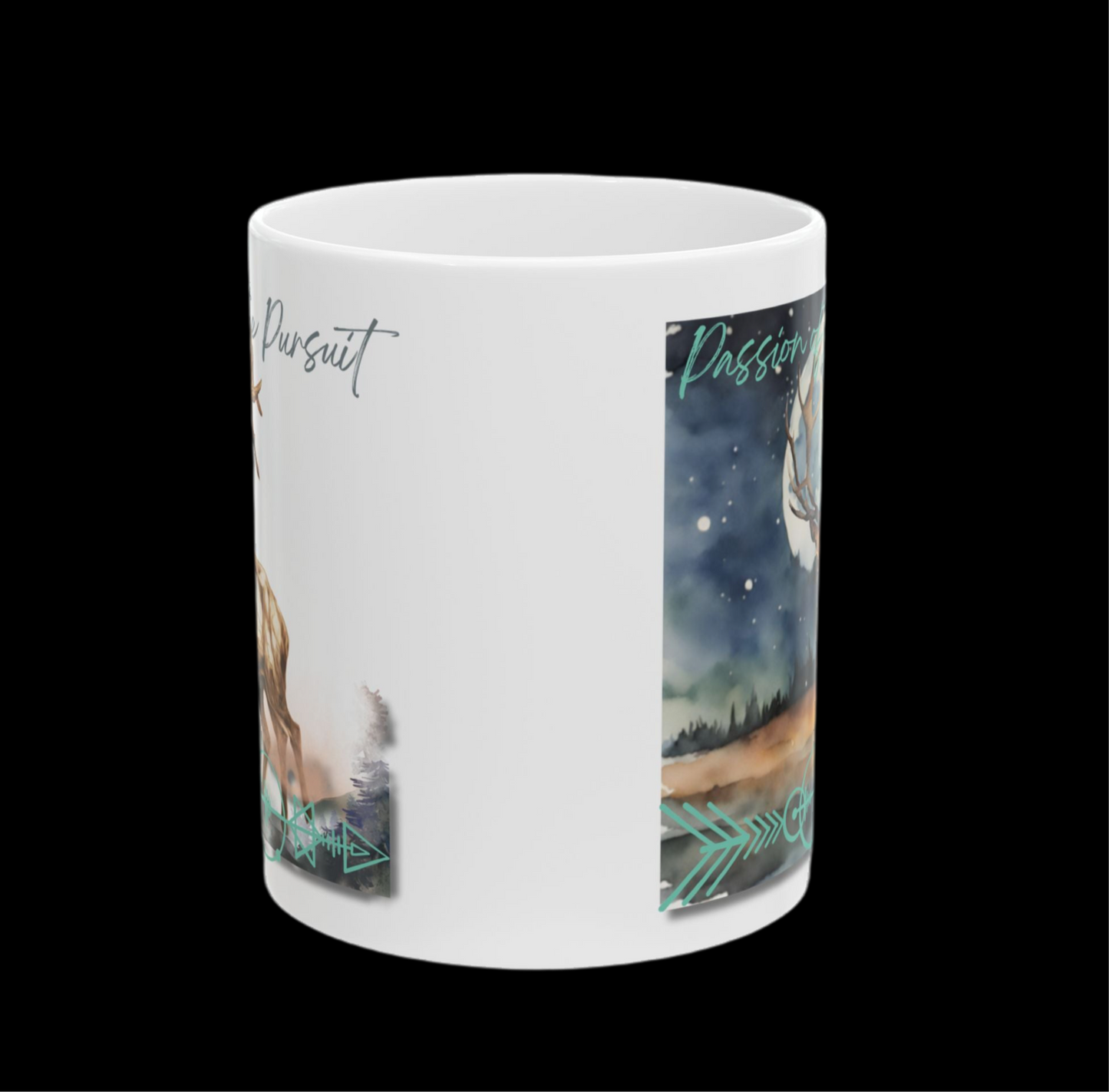 Watercolor Elk Mug
