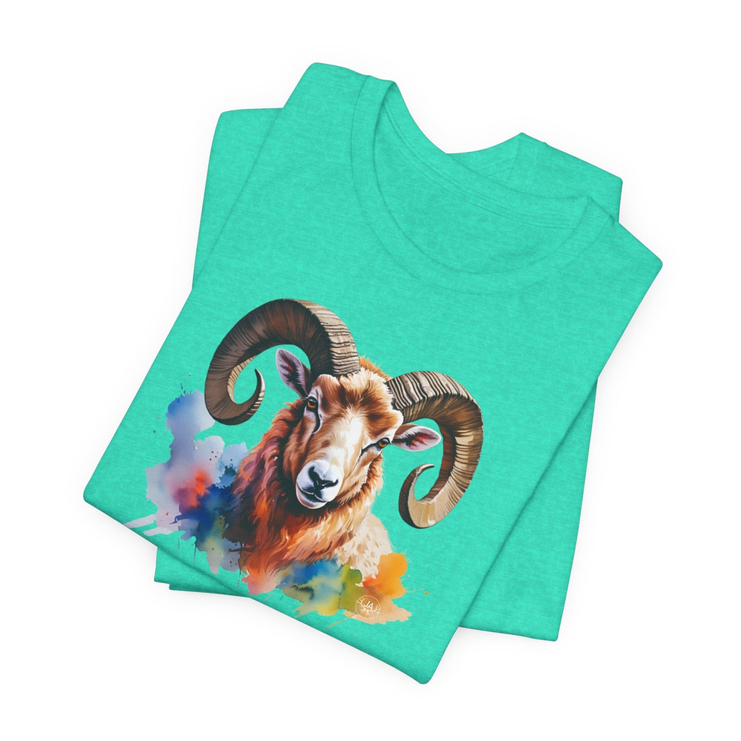 JA Watercolor Big Horn T-Shirt