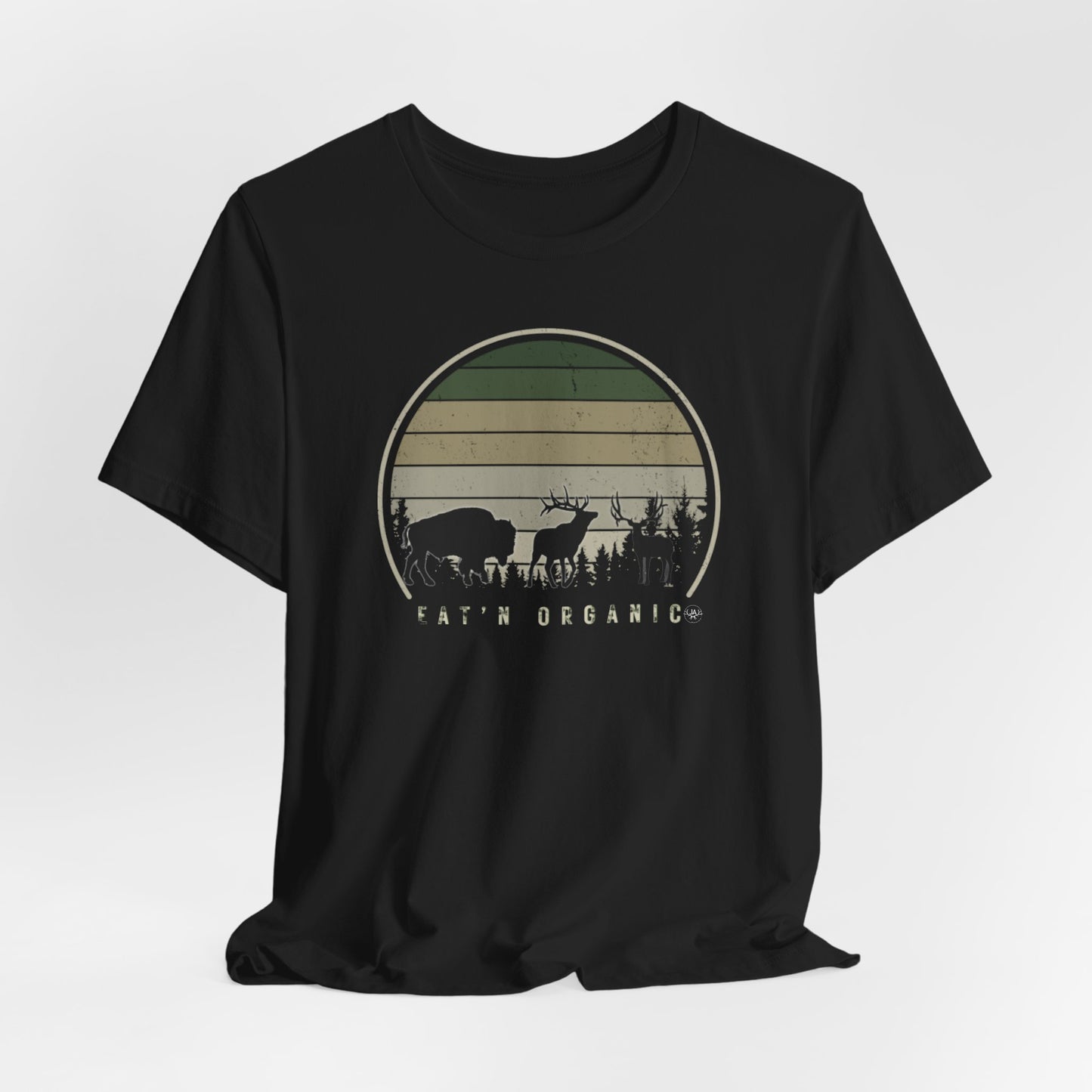 JA EAT'N ORGANIC Bison, ELK, Muley T-Shirt