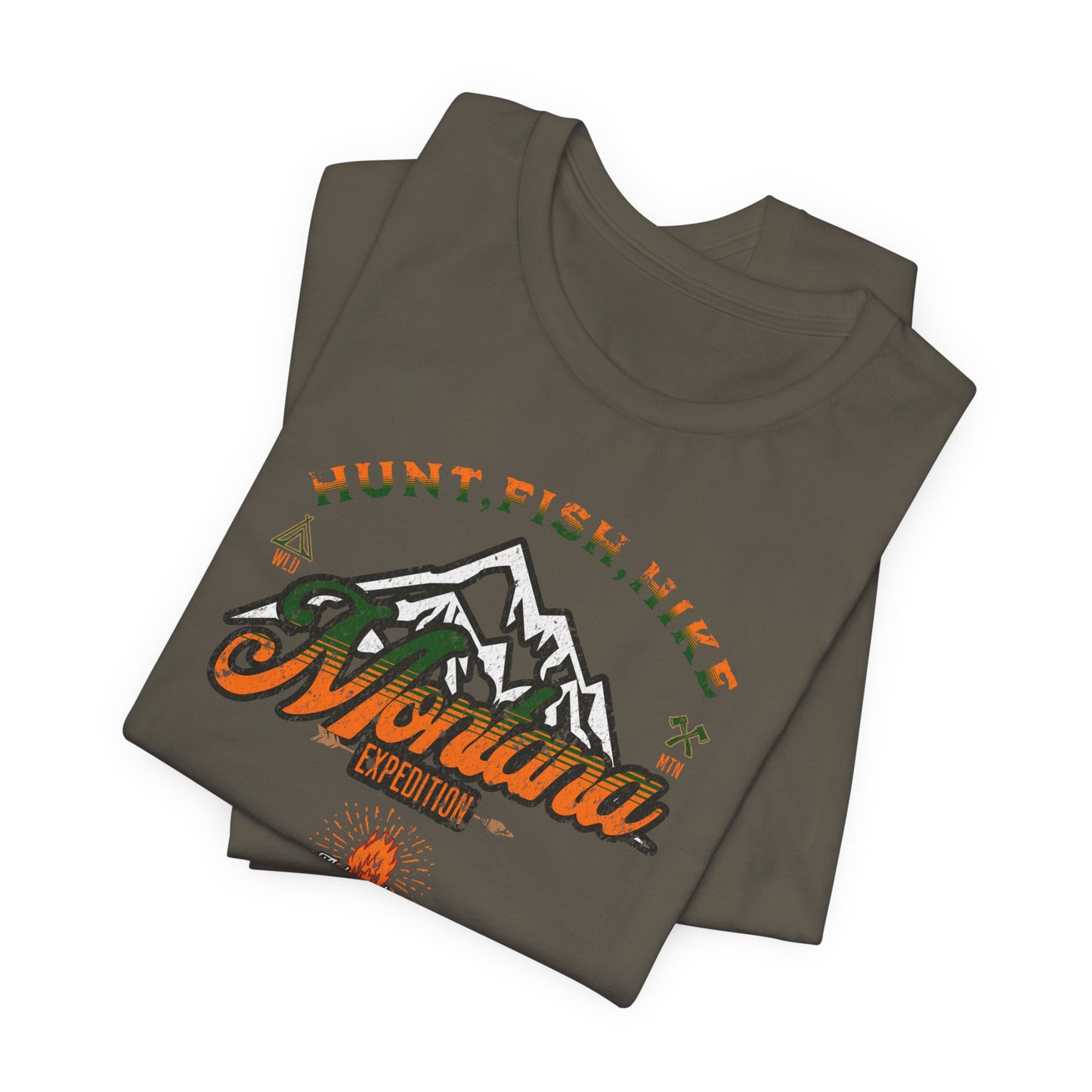 JA Montana Hunt Fish Hike T-Shirt