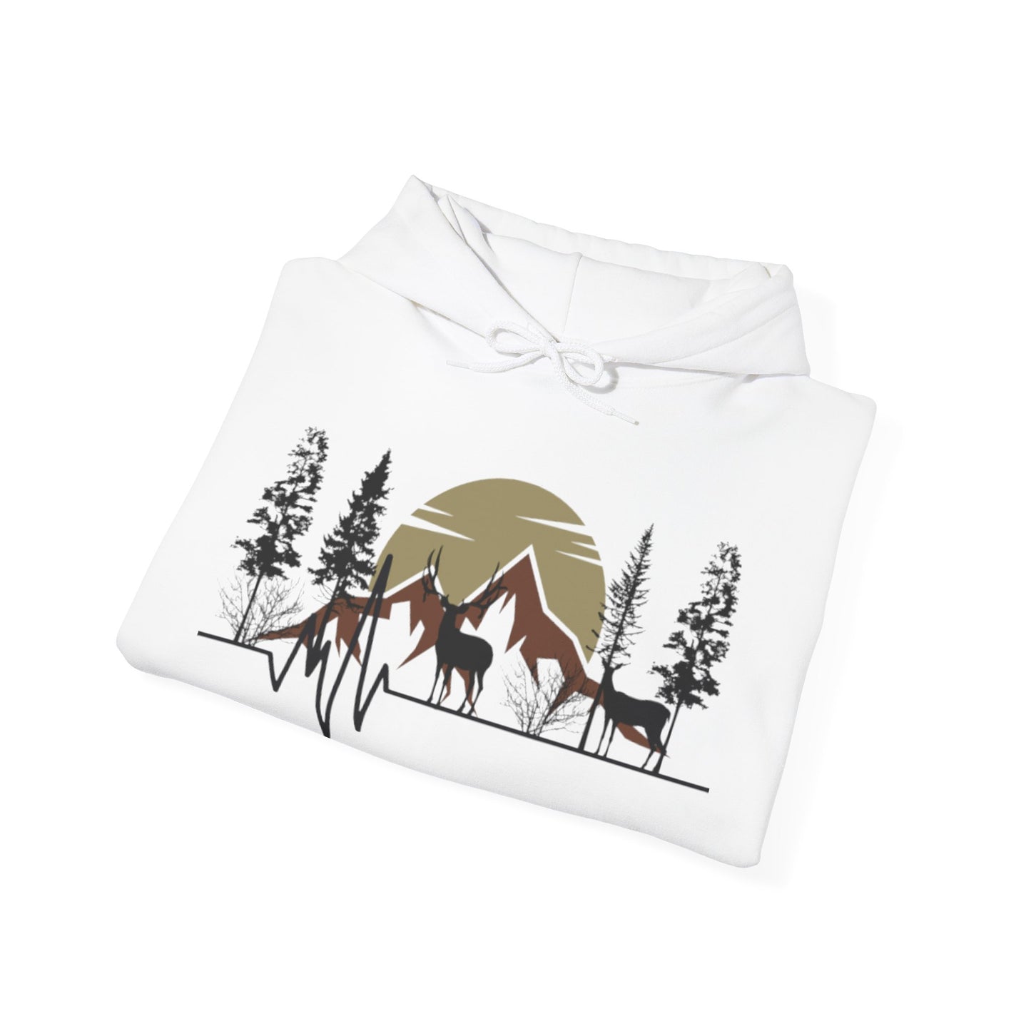 Muley Hunter Heartbeat Hoodie