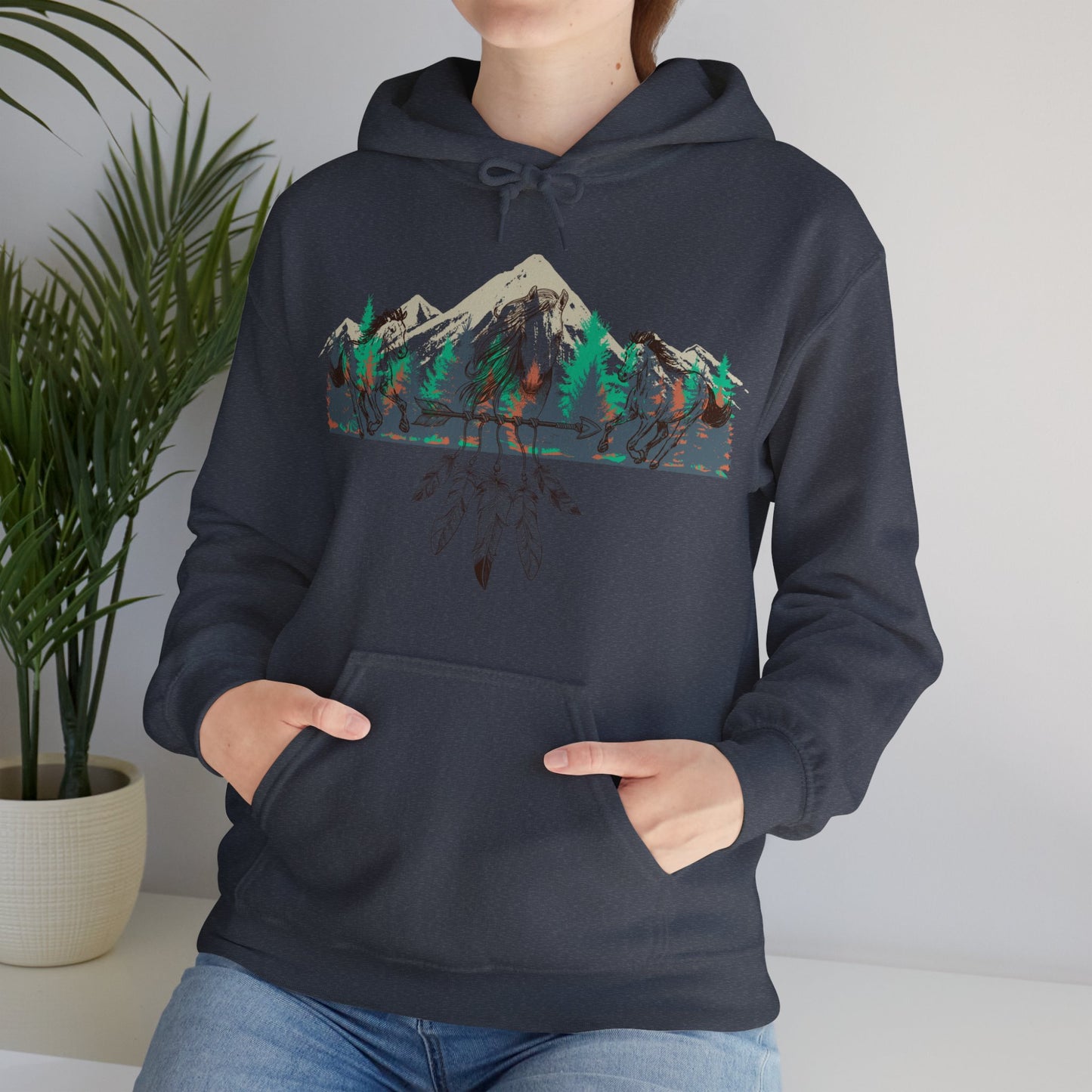 Tribal Horse Hoodie