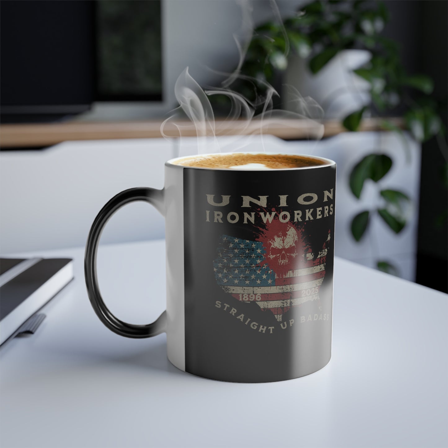Color Morphing UNION IRONWORKERS Mug