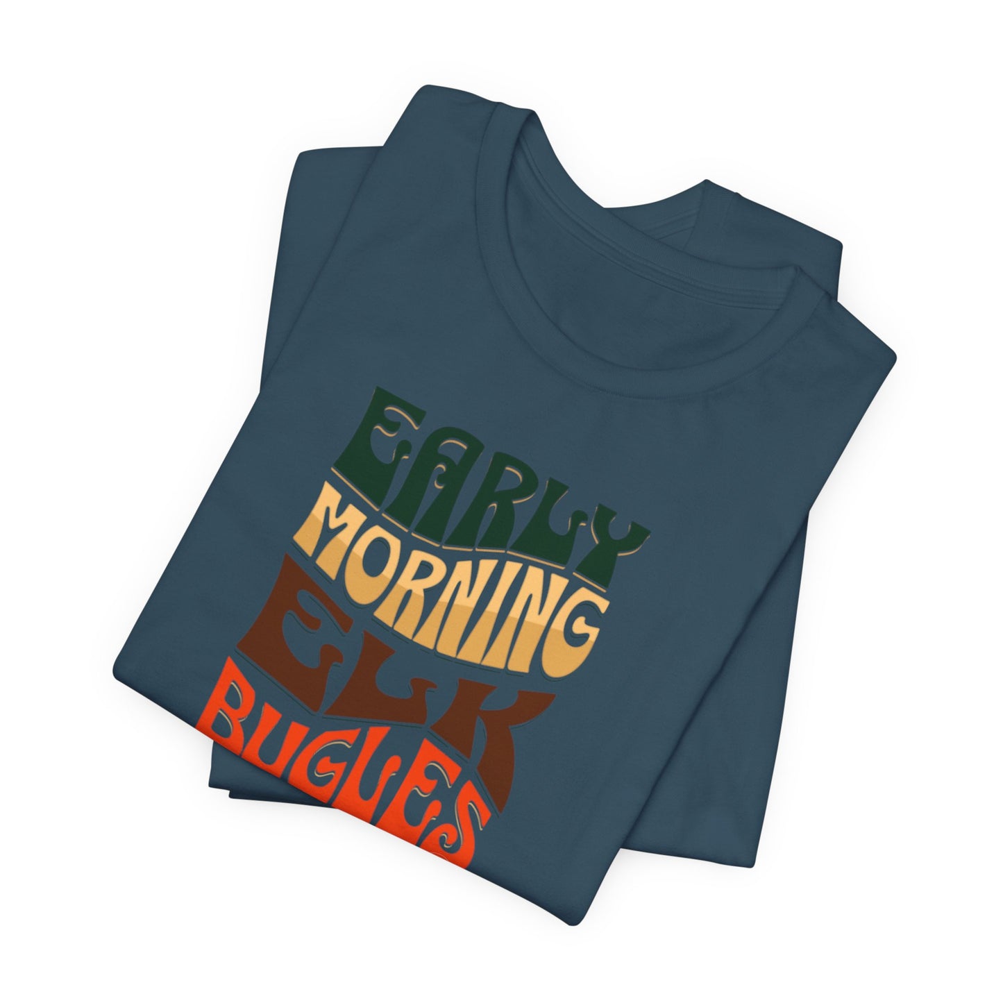 JA Early Morning Elk Bugles T-Shirt