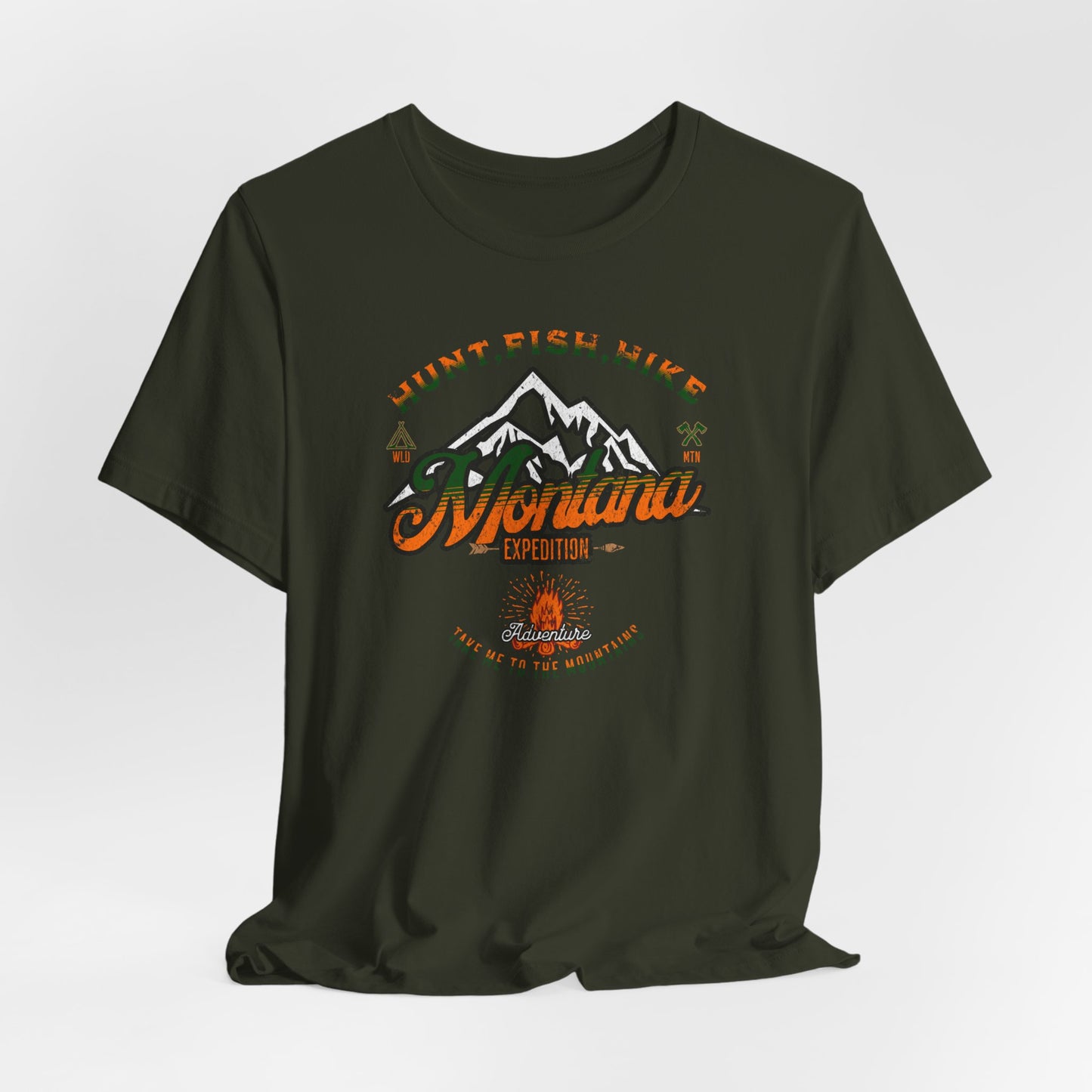 JA Montana Hunt Fish Hike T-Shirt