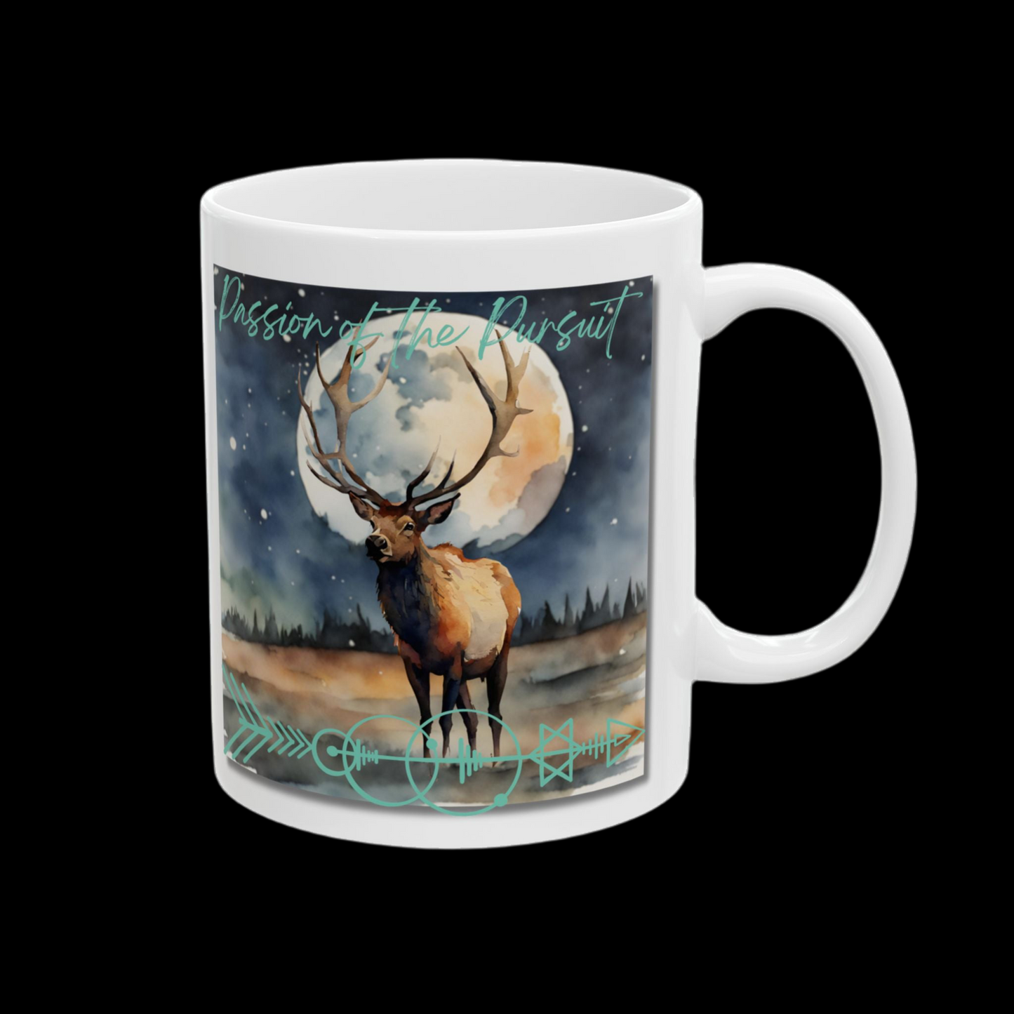 Watercolor Elk Mug