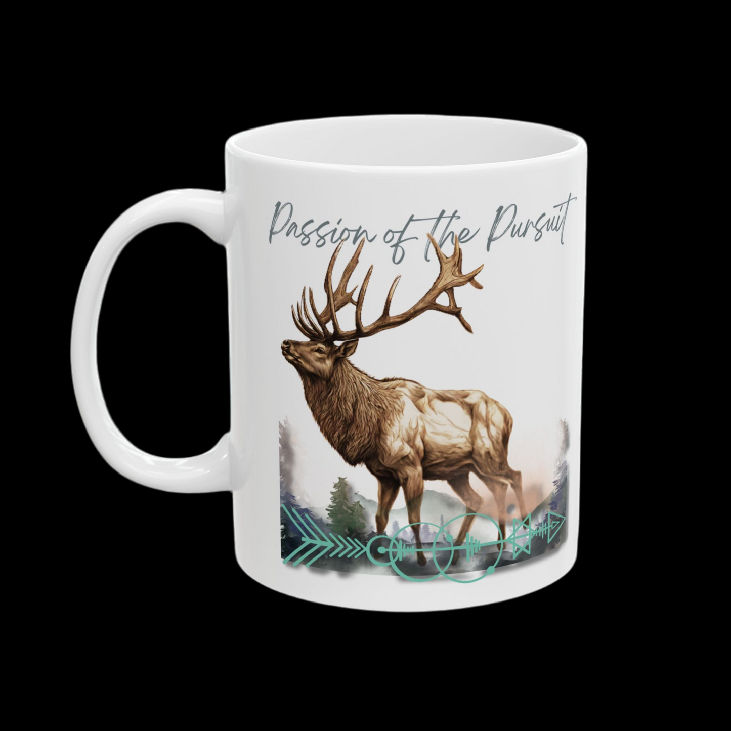 Watercolor Elk Mug