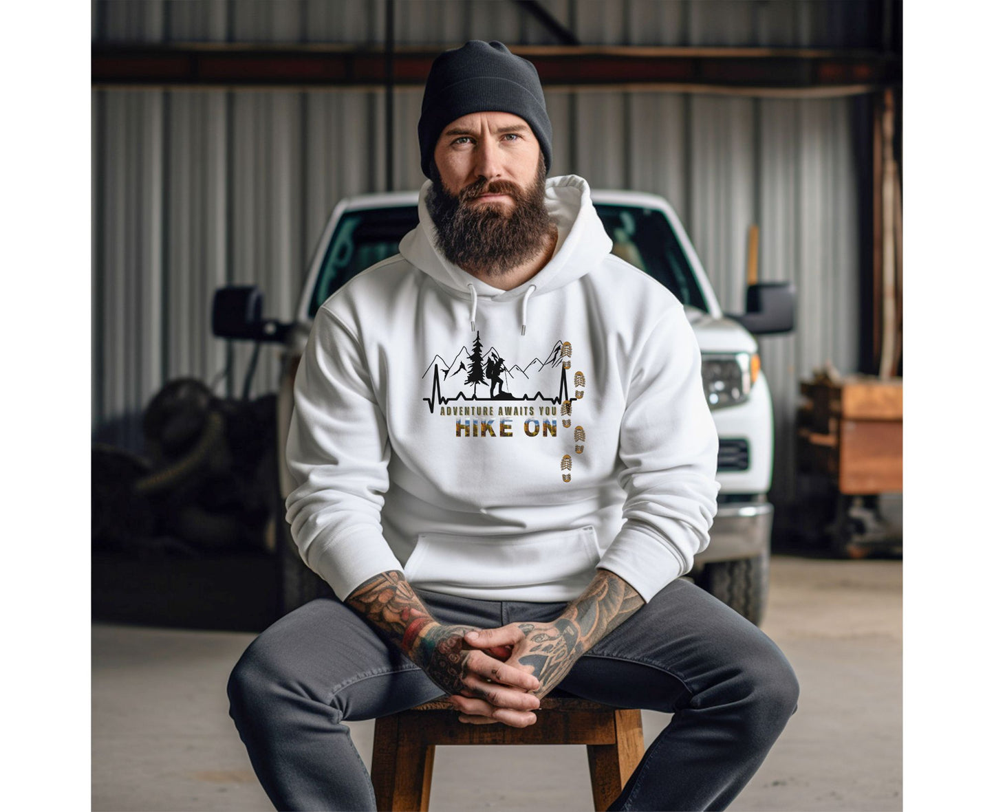 Hike On Adventure Awaits You Hoodie