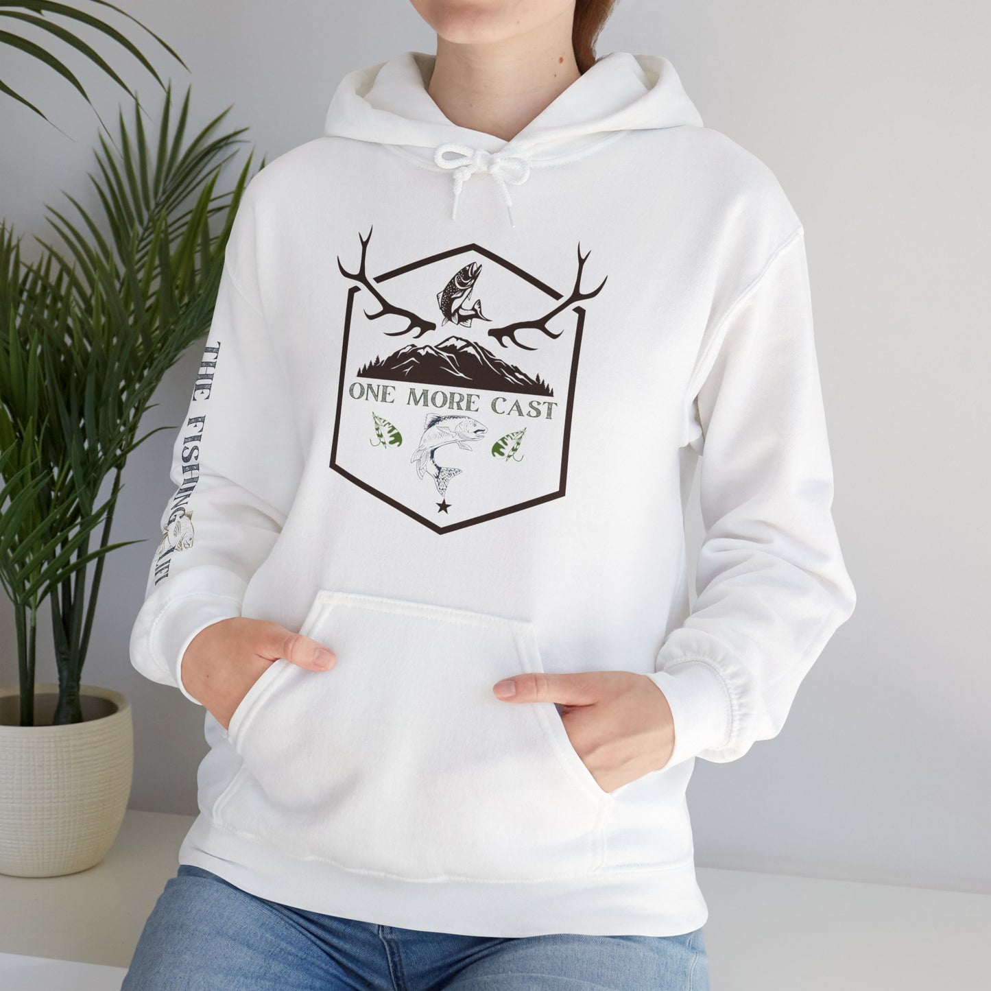 One More Cast The Fishing Life Hoodie