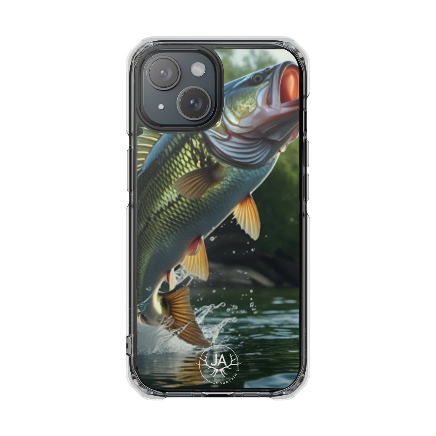 JA "Big Bass Fish'N" iPhone Case