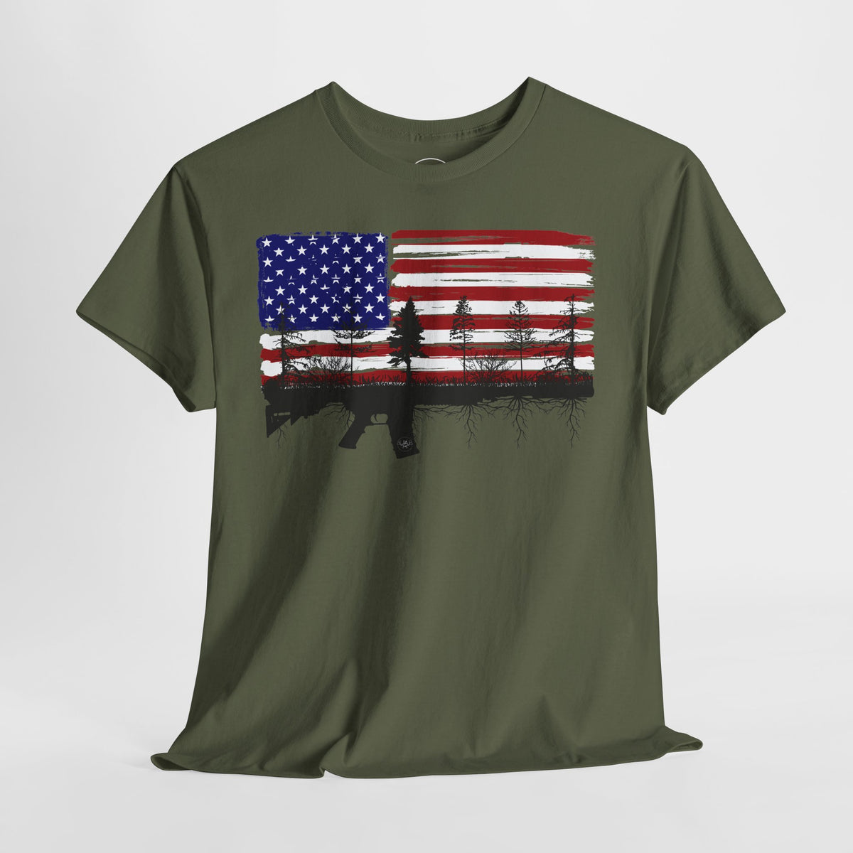 JA "ROOTED" Patriot-T shirt