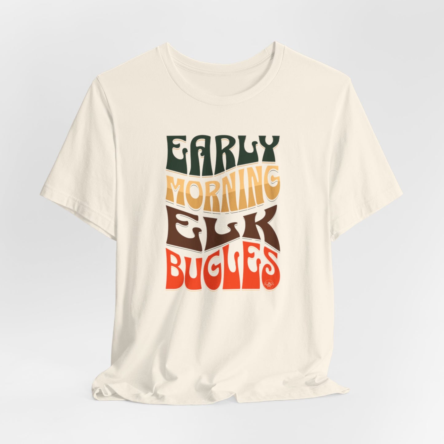 JA Early Morning Elk Bugles T-Shirt