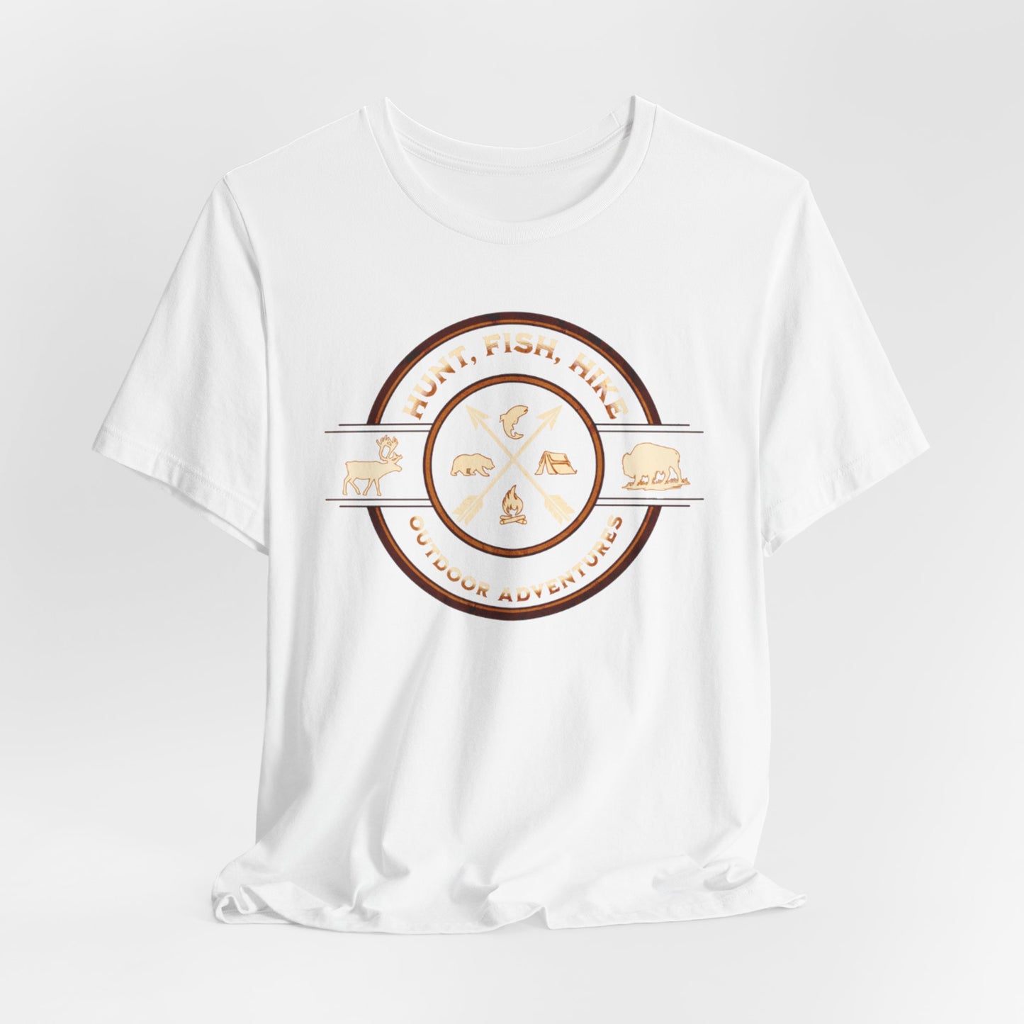 JA Hunt, Fish, Hike T-Shirt