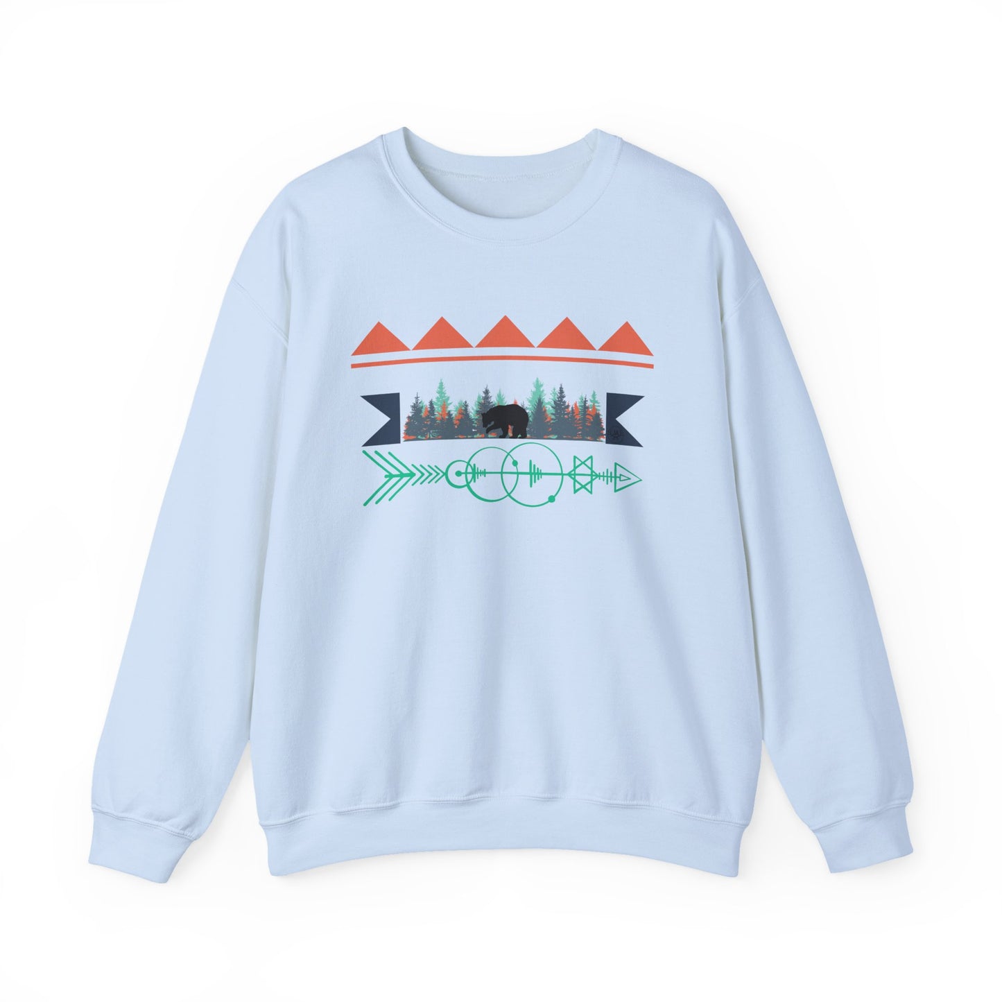 Bear Tribal Crewneck Sweatshirt