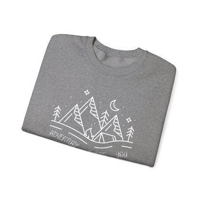 JA Adventure Awaits You Crewneck Sweatshirt