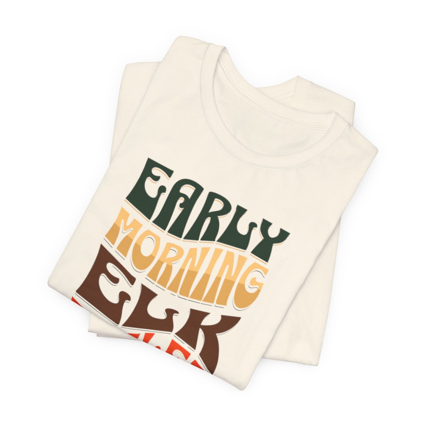 JA Early Morning Elk Bugles T-Shirt