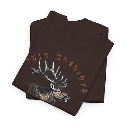 JA Cold Mornings & Elk Bugles T-Shirt