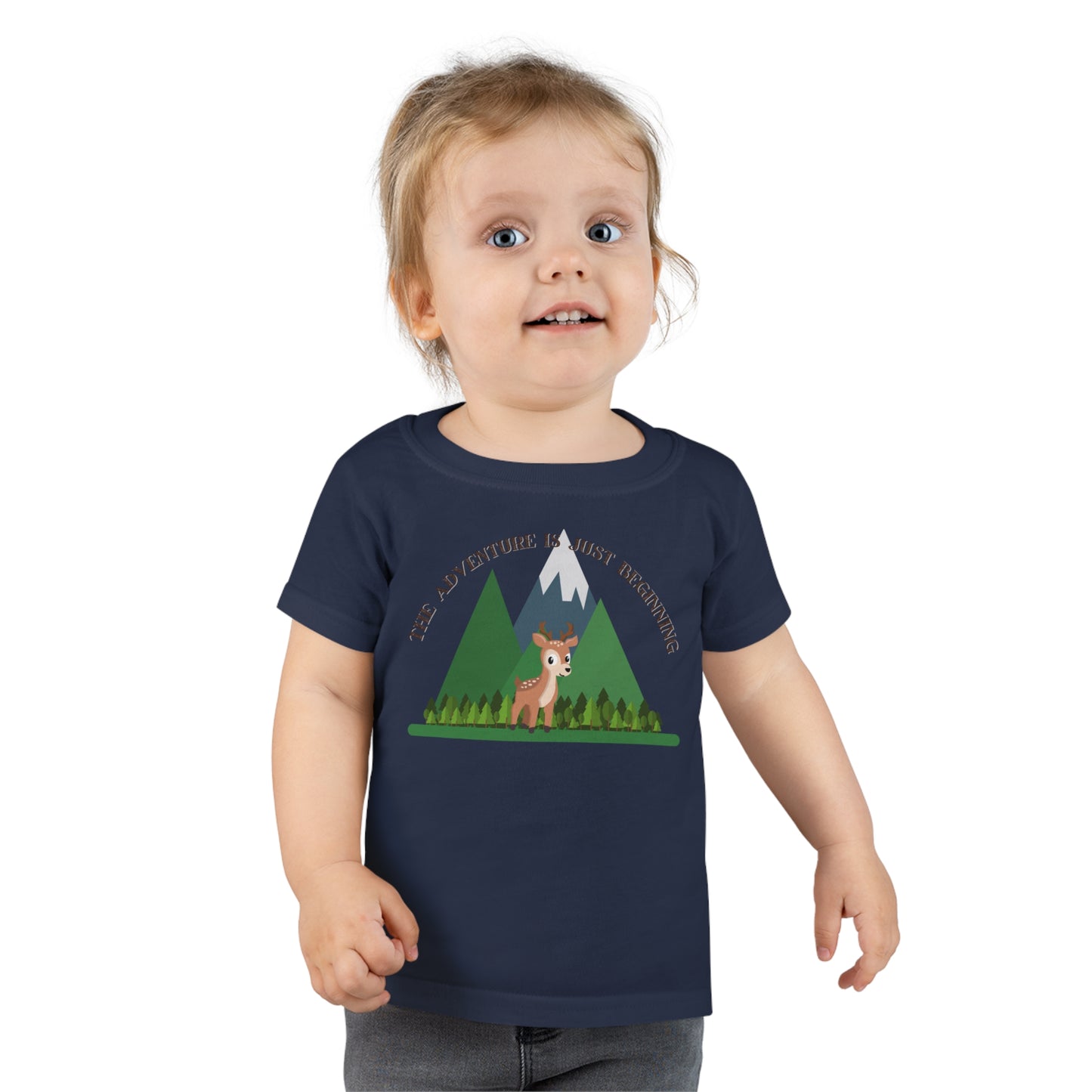 The Adventure is Just Beginning Toddler T-shirt