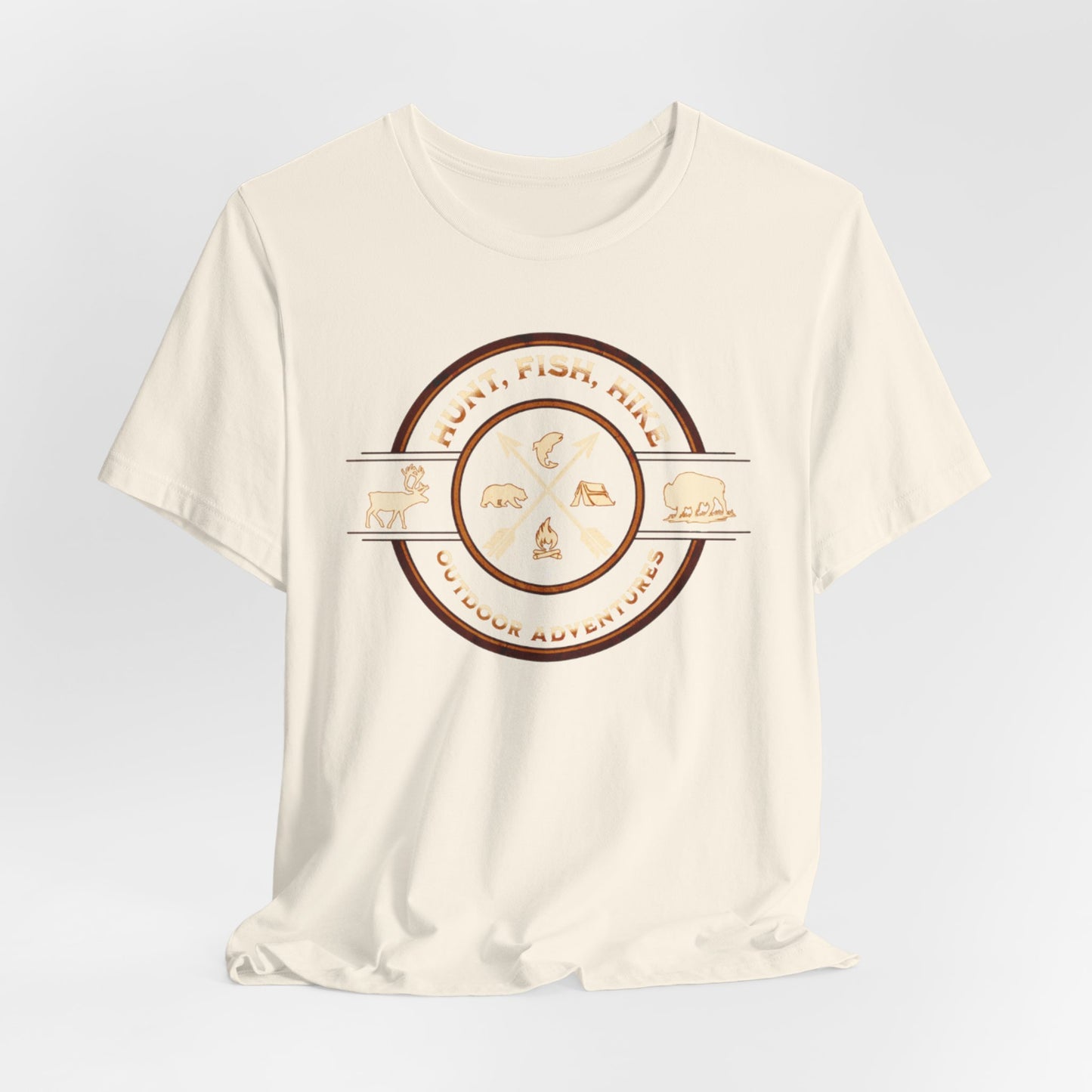 JA Hunt, Fish, Hike T-Shirt