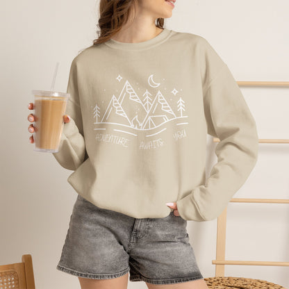 JA Adventure Awaits You Crewneck Sweatshirt