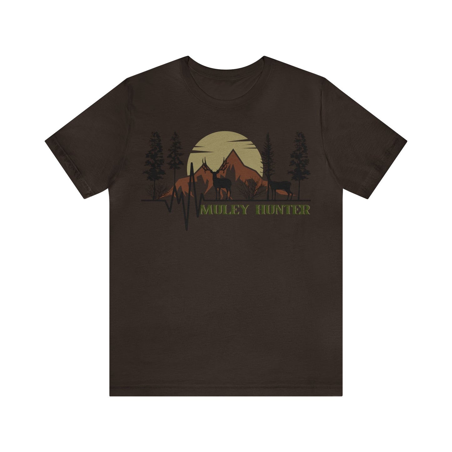 Muley Hunter Heartbeat T-Shirt