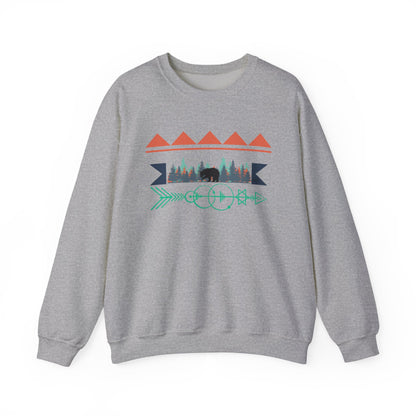 Bear Tribal Crewneck Sweatshirt