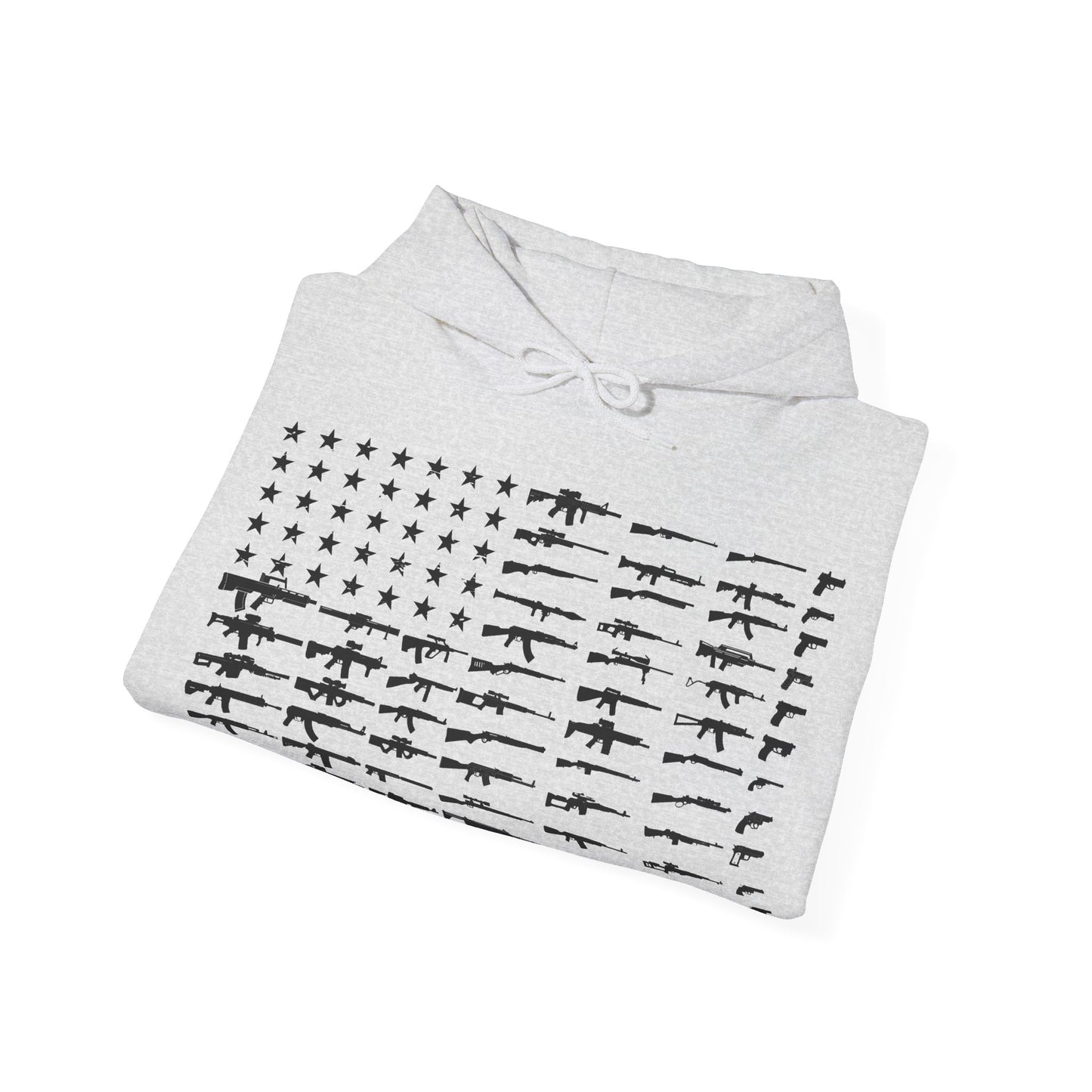 JA American flag guns Hoodie