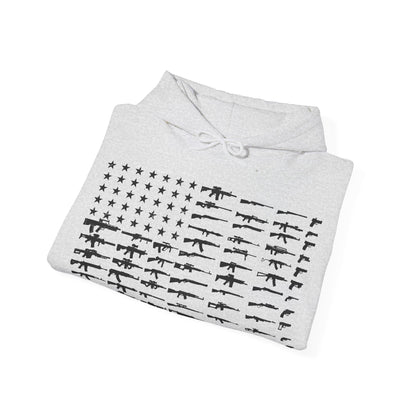 JA American flag guns Hoodie