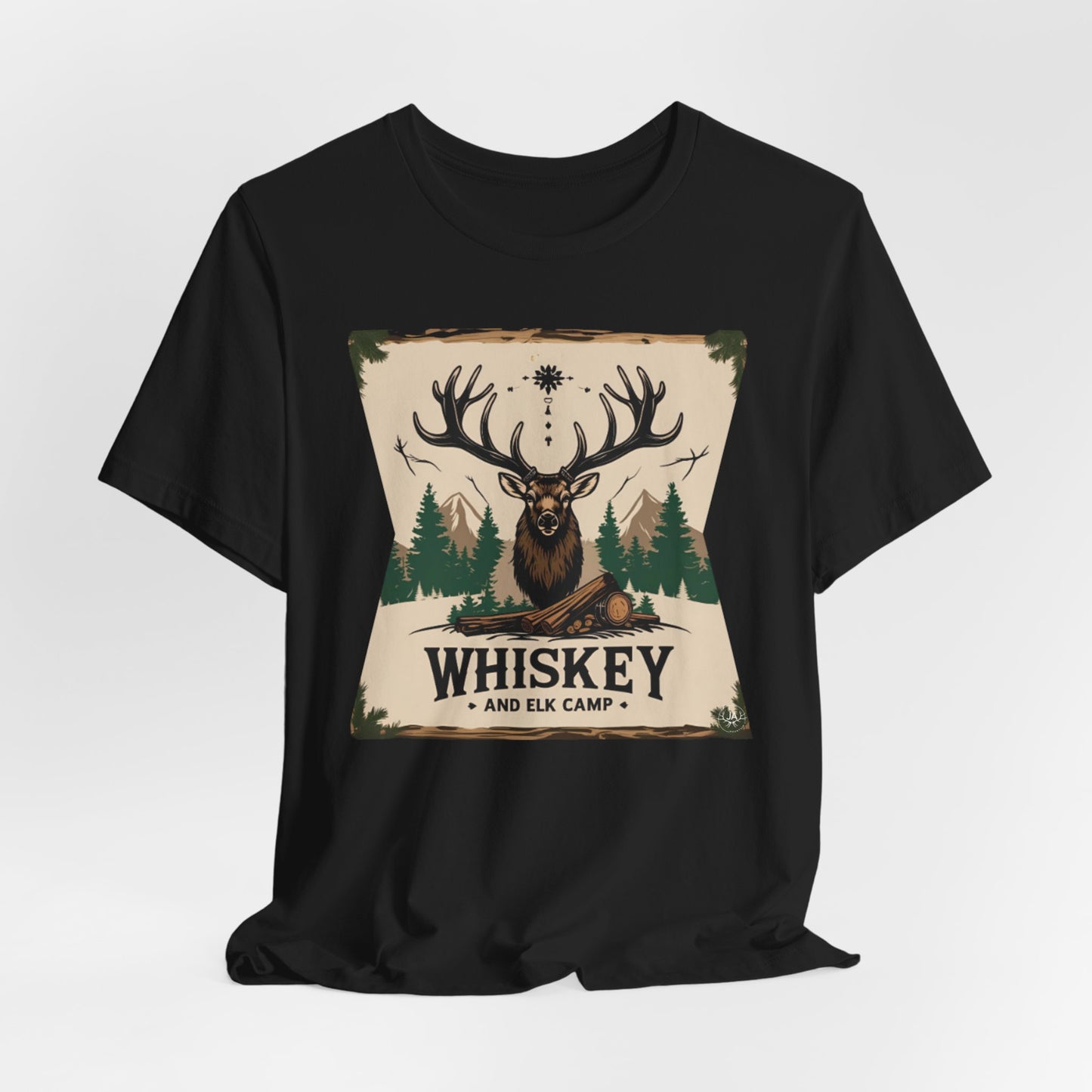 JA Whiskey & Elk Camp T-Shirt