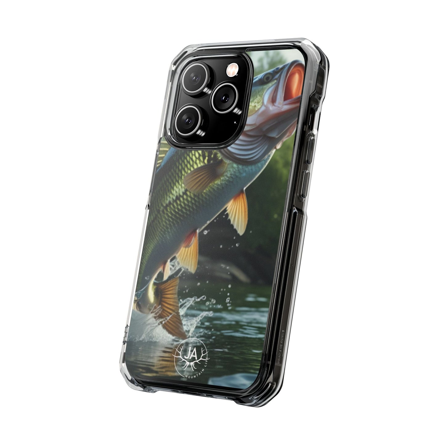 JA "Big Bass Fish'N" iPhone Case