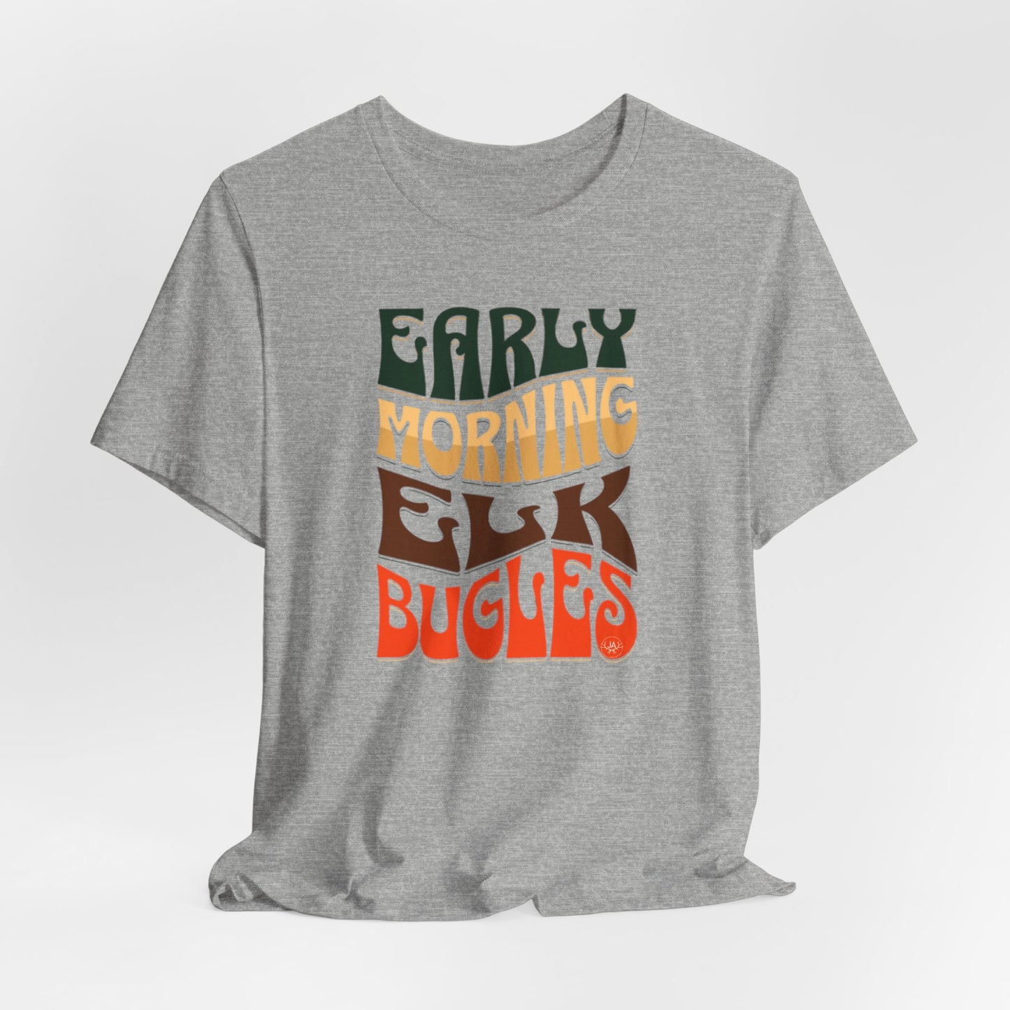 JA Early Morning Elk Bugles T-Shirt
