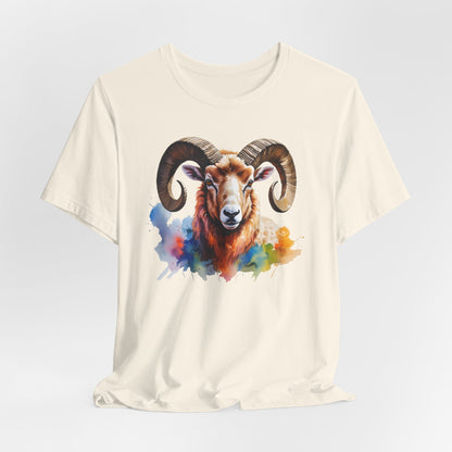 JA Watercolor Big Horn T-Shirt