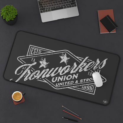 JA Union Ironworkers Desk Mat