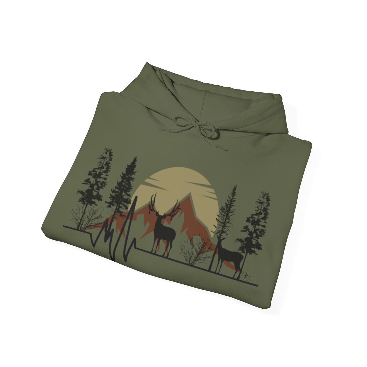Muley Hunter Heartbeat Hoodie