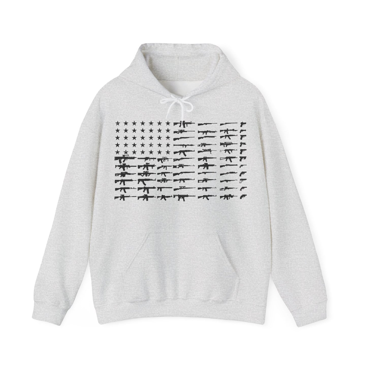 JA American flag guns Hoodie
