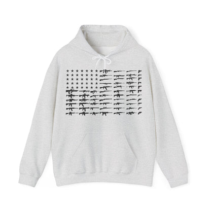 JA American flag guns Hoodie