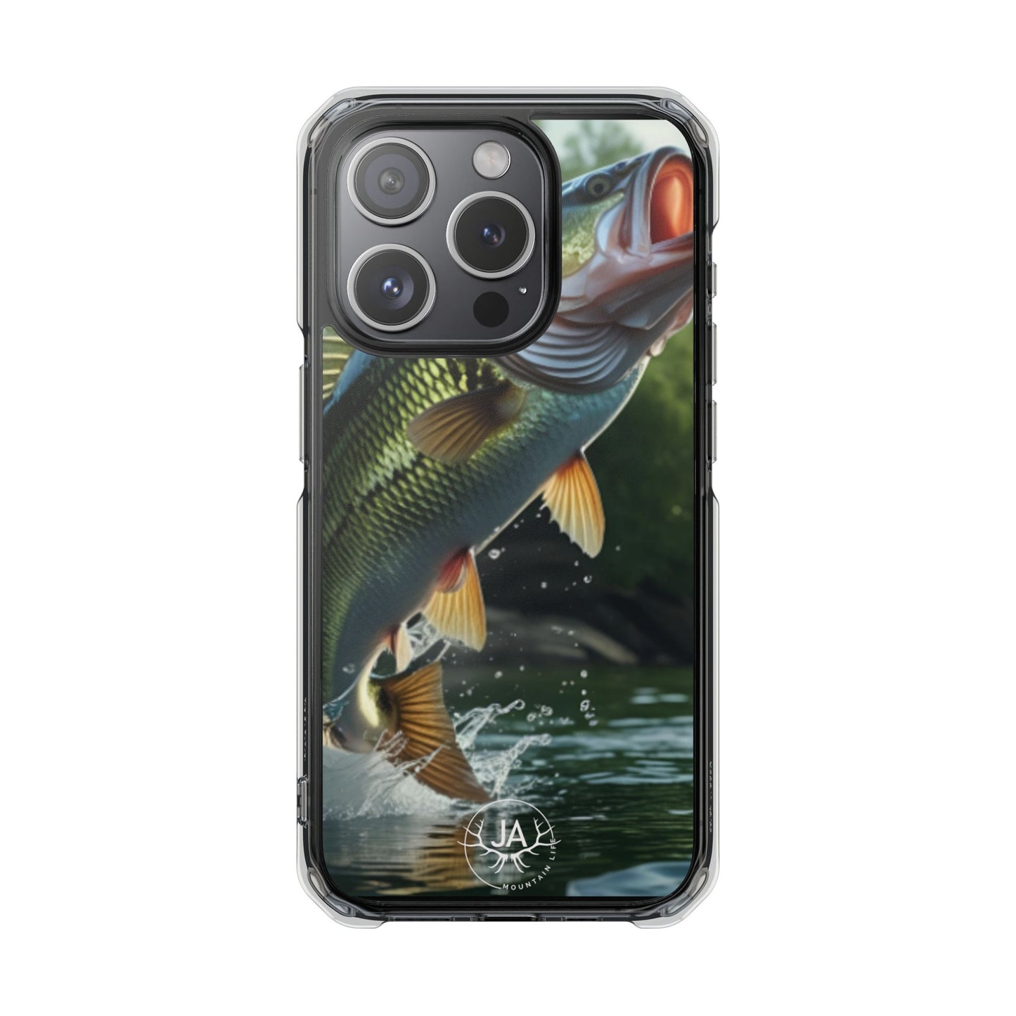 JA "Big Bass Fish'N" iPhone Case